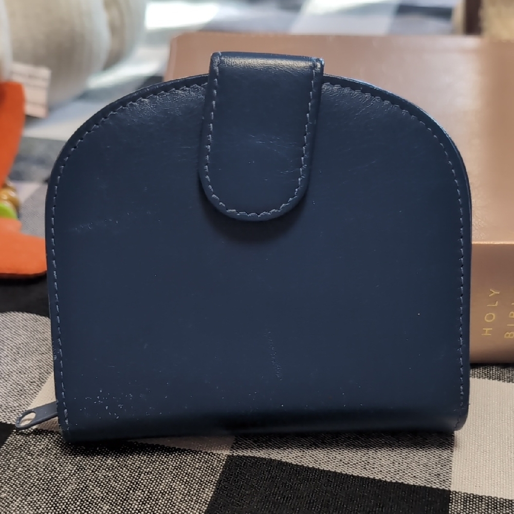 Chic Navy Blue Women's Wallet